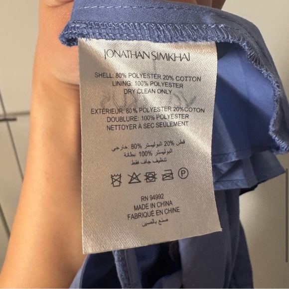 Simkhai Nadine Puff Sleeve Mini Dress/MEDIUM - Picture 8 of 9